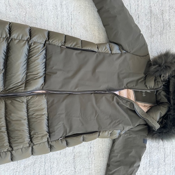 New Hetrego HARTLEY BI-MATERIAL GREEN JACKET - Picture 3 of 7